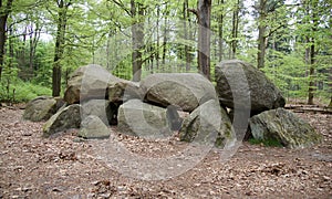 Hunebed or Dolmen near Anloo