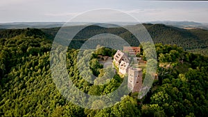 Hunebourg Castle in the Vosges Mountains - Bas-Rhin, Alsace, France