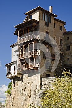 Hung houses of Cuenca, Spain