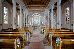 Roman Catholic Church interior