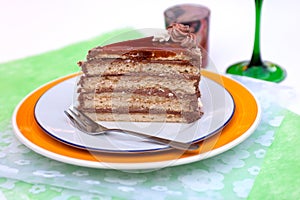 Hungarian chocolate cake