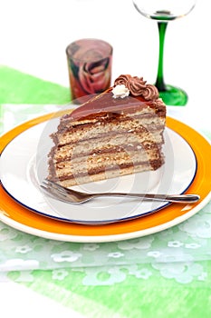 Hungarian chocolate cake