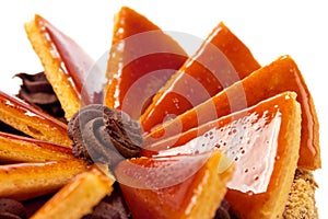 Hungarian Dobos torte - cake photo