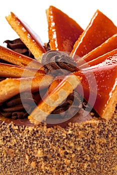 Hungarian Dobos torte - cake