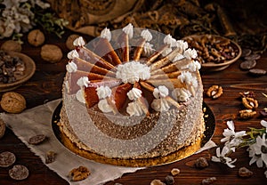 Hungarian Dobosh cake