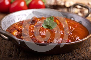 hungarian goulash with bread