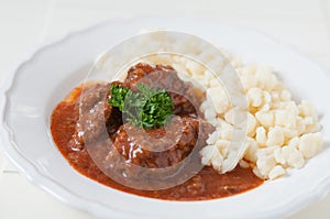 Hungarian Goulash soup