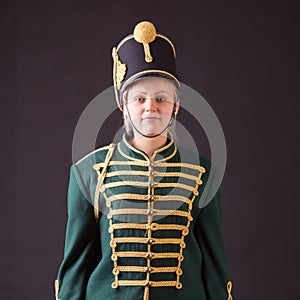 Hungarian hussar woman