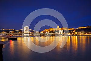 Hungarian landmarks, Budapest at night