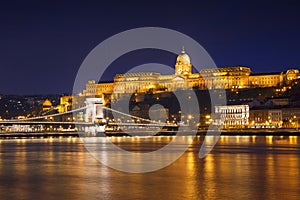 Hungarian landmarks, Budapest at night