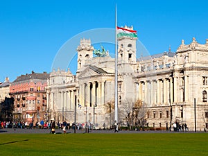 Hungarian National Museum of Ethnography at Kossuth Lajos Square in Budapest, Hungary