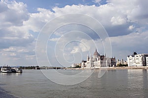 Hungarian Parliament in Budapest