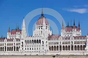 Hungarian parliament in Budapest