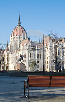 The Hungarian Parliament Building .