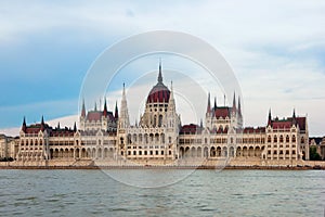 The Hungarian parliament building also known as the Budapest Parliament