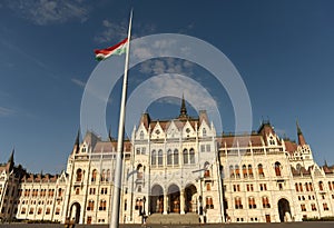 The Hungarian Parliament Building, Budapest, Hungari