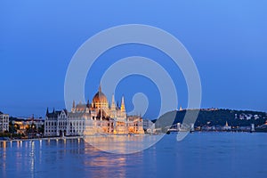 Hungarian Parliament Building. Budapest. Hungria