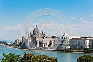 Hungarian parliament building Budapest