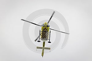 Hungarian rescue air ambulance helicopter