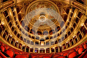Hungarian State Opera House in Budapest photo