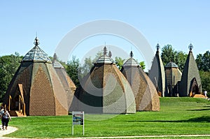 Hungarian yurta museum photo