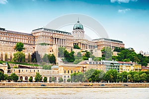 Royal Buda Castle, Danube river - Budapest, Hungary