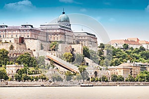 Royal Buda Castle, Danube river - Budapest, Hungary