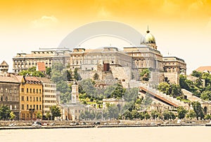 Royal Buda Castle, Danube river - Budapest, Hungary