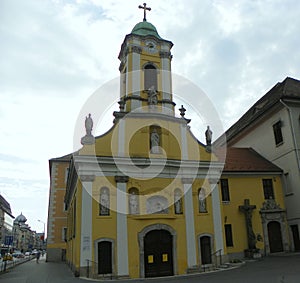 Hungary, Budapest, St. Gyulai Pal, Chapel of Saint Roch