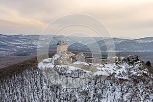Hungary - Castle of Regec RegÃ©c in the Zemplen mountains