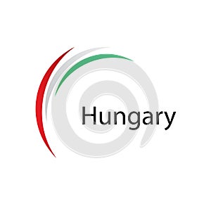Hungary flag, vector illustration