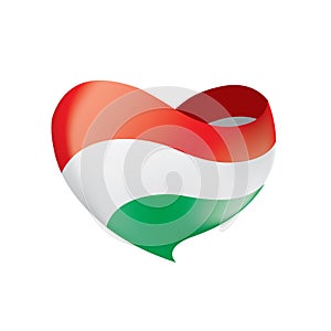 Hungary flag, vector illustration