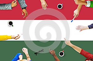 Hungary National Flag Government Freedom Liberty Concept