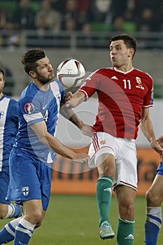 Hungary vs. Finland UEFA Euro 2016 qualifier football match