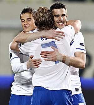 Hungary vs. Netherlands football game