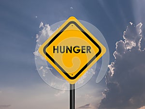 Hunger signs photo