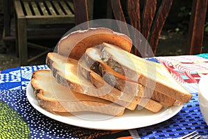 When the hunger strikes. Bread display