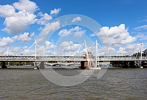 Hungerford Bridges, London photo