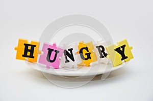 Hungry children photo