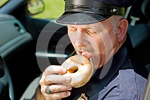 Hungry Police Officer