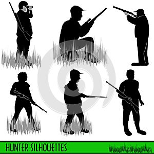 Hunter silhouettes