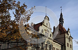 Hunting castle of Count Shenborn in Carpaty Village. Zakarpattja Region, Ukraine