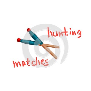 Hunting waterproof matches photo