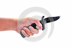 Hunting or fishing folding knife