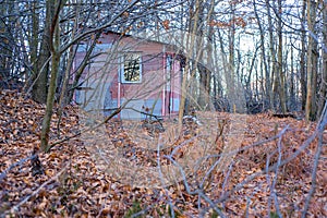 Hunting hide or hunting lodge