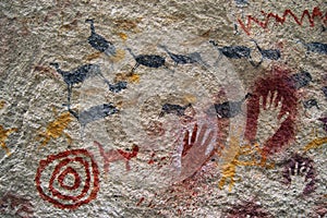 Hunting Scene, Hands Cave, Patagonia, Argentina