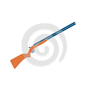 Hunting shot gun icon