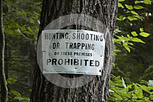 Hunting sign