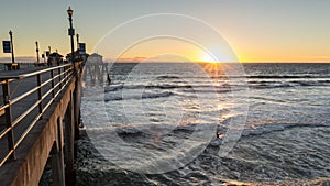 Huntington Beach Pier Sunset