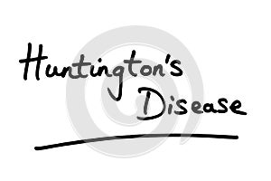 Huntingtons Disease